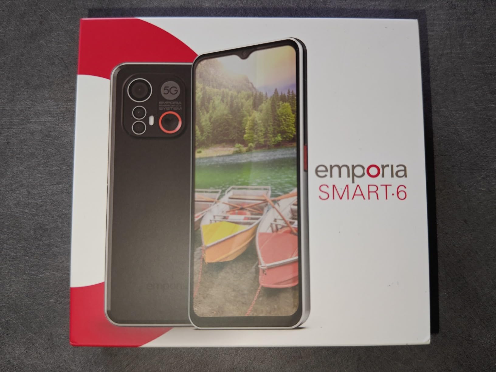 Emporia SMART.6 smartphone 5G 128GB 50MP NFC SOS