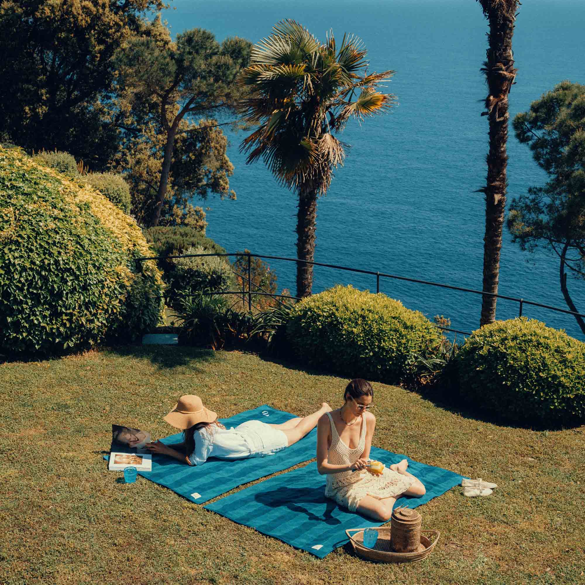 Portofino Gin Lifestyle Asciugamano spiaggia 100x180 cotone
