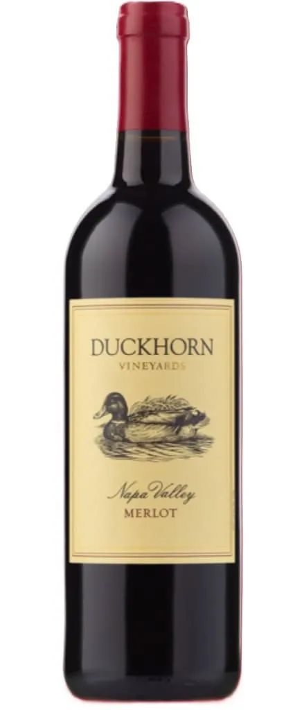 Duckhorn Vineyards Merlot vino rosso Napa bottiglia