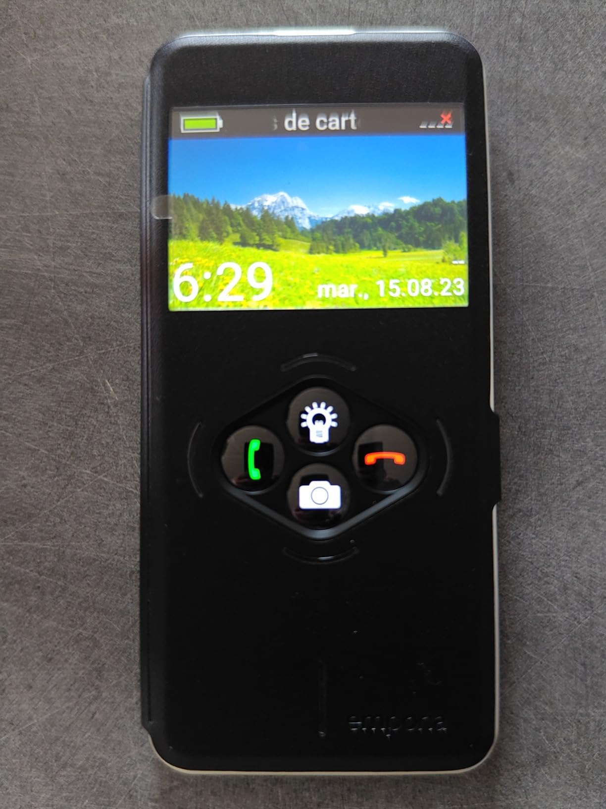 Emporia SMART.6 smartphone 5G 128GB 50MP NFC SOS