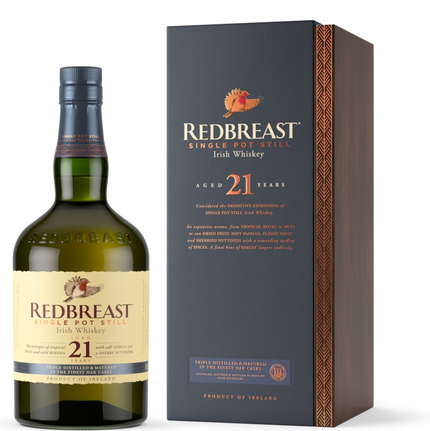 Redbreast 21 Year Old Single Pot Still whiskey irlandese 700 ml