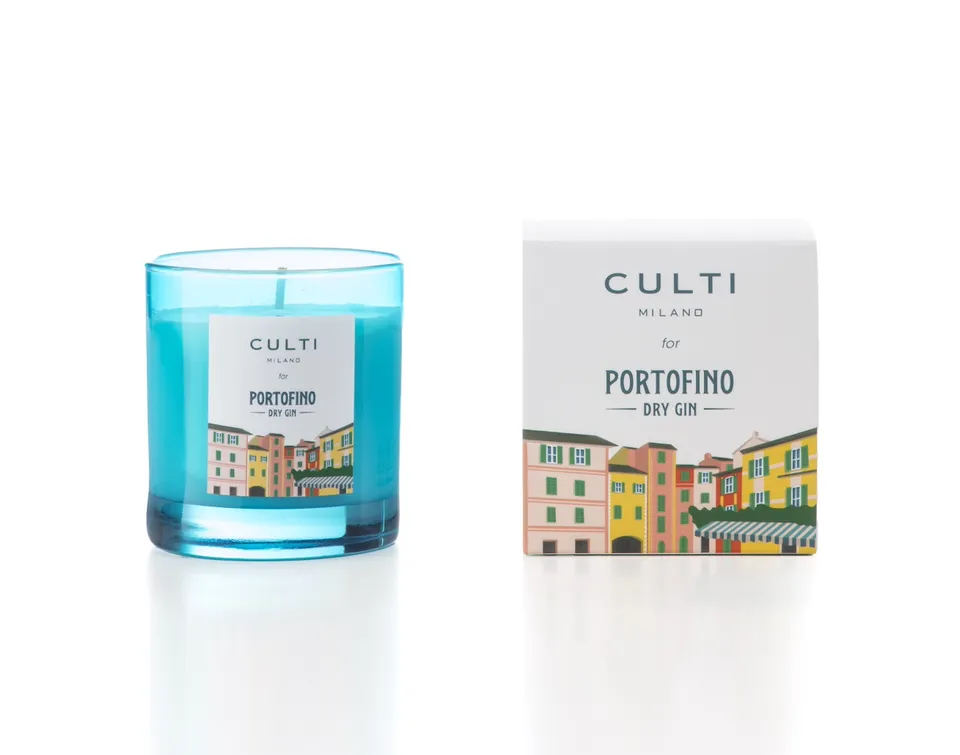 Portofino x Culti Milano candela profumata 270 g limone ginepro