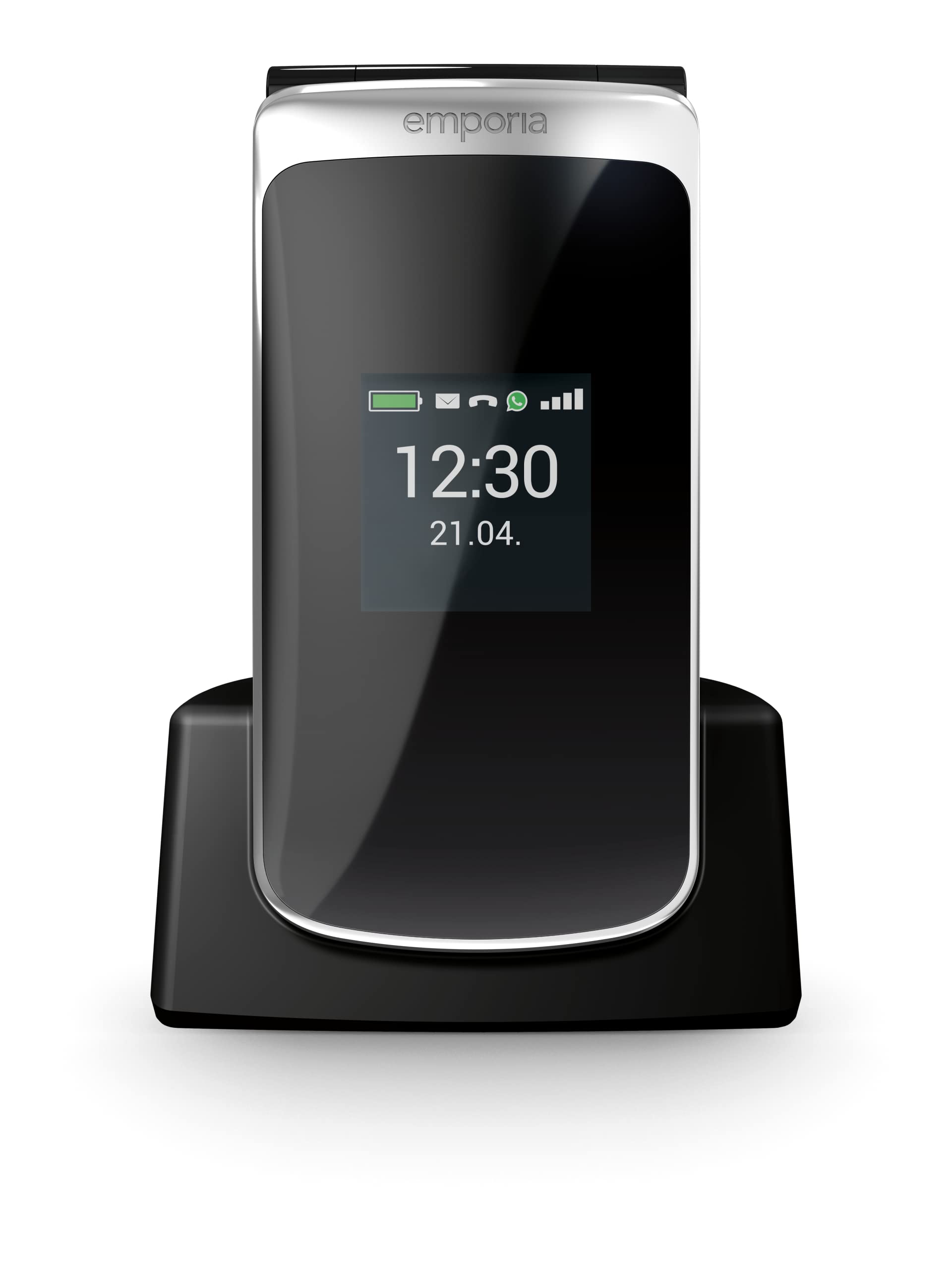 Emporia TOUCHsmart.2 telefono conchiglia 4G nero WhatsApp