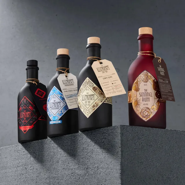 The Illusionist Spirits Bundles Portfolio Bundle set gin rum 2,2L
