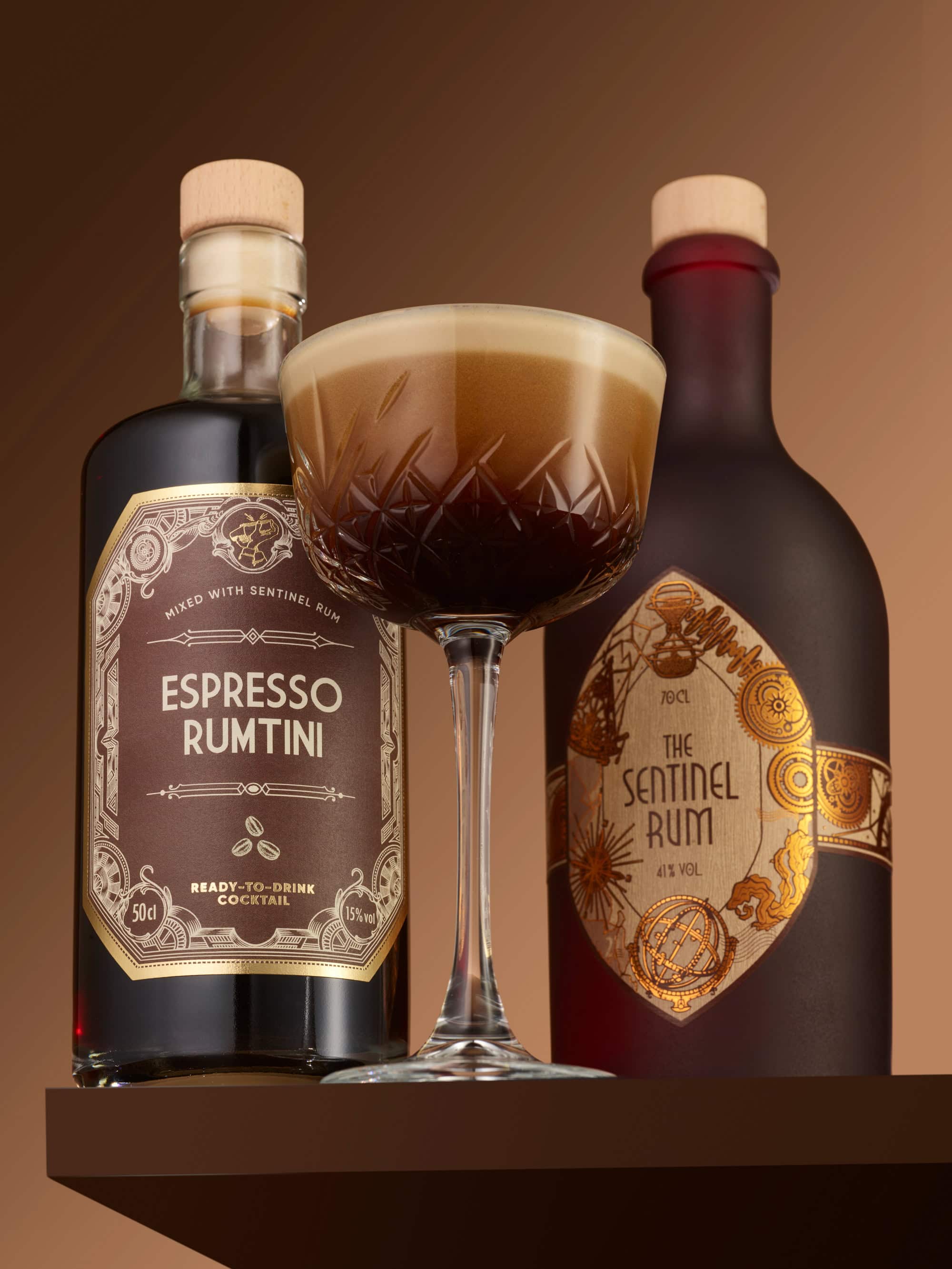 The Illusionist Sentinel Espresso Rumtini Set Rum + RTD + Shaker