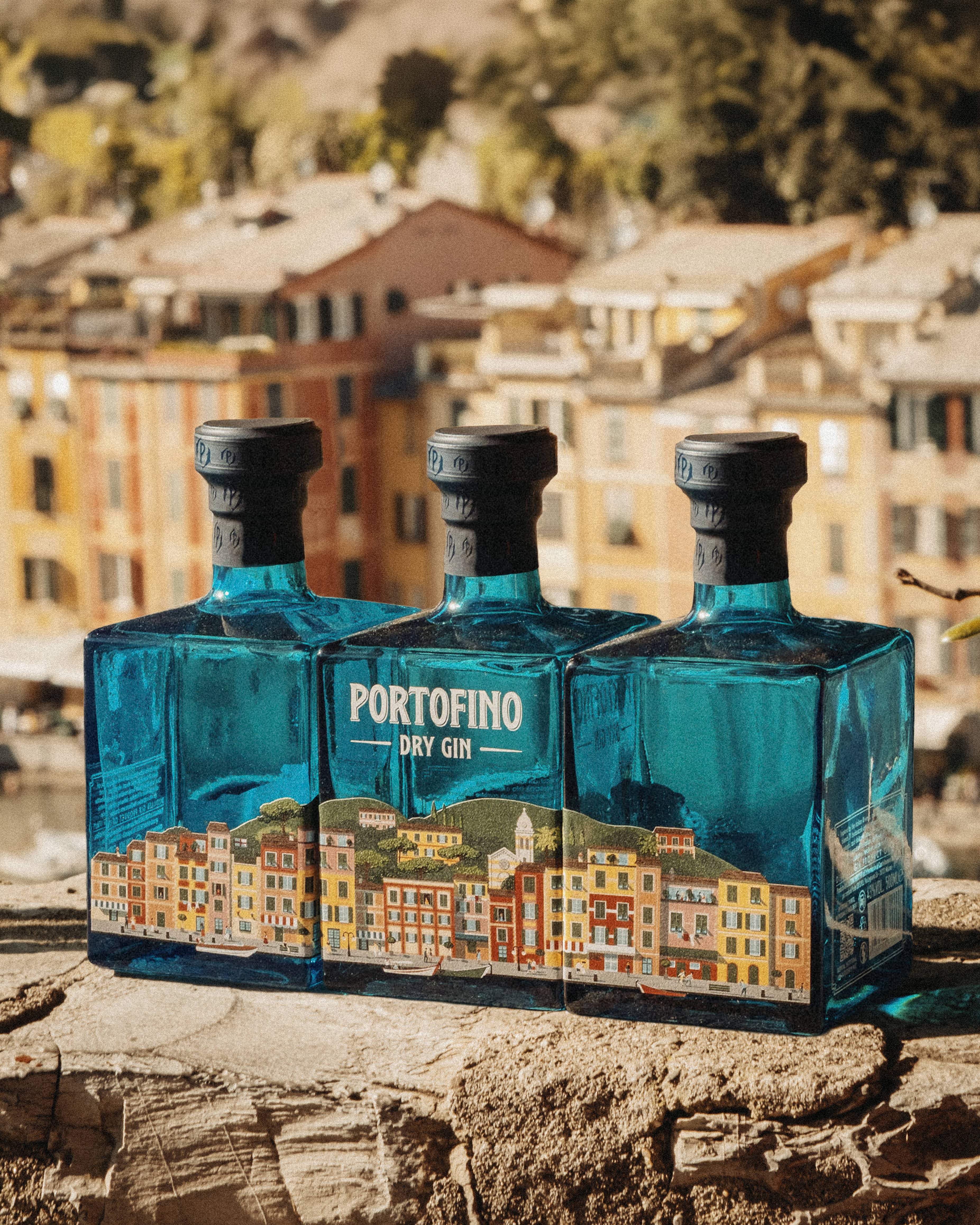 Portofino Dry Gin Set Panorama gin 3x500 ml 21 botaniche
