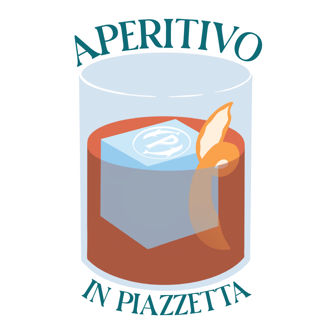Portofino T-Shirt Aperitivo in Piazzetta cotone organico bianca