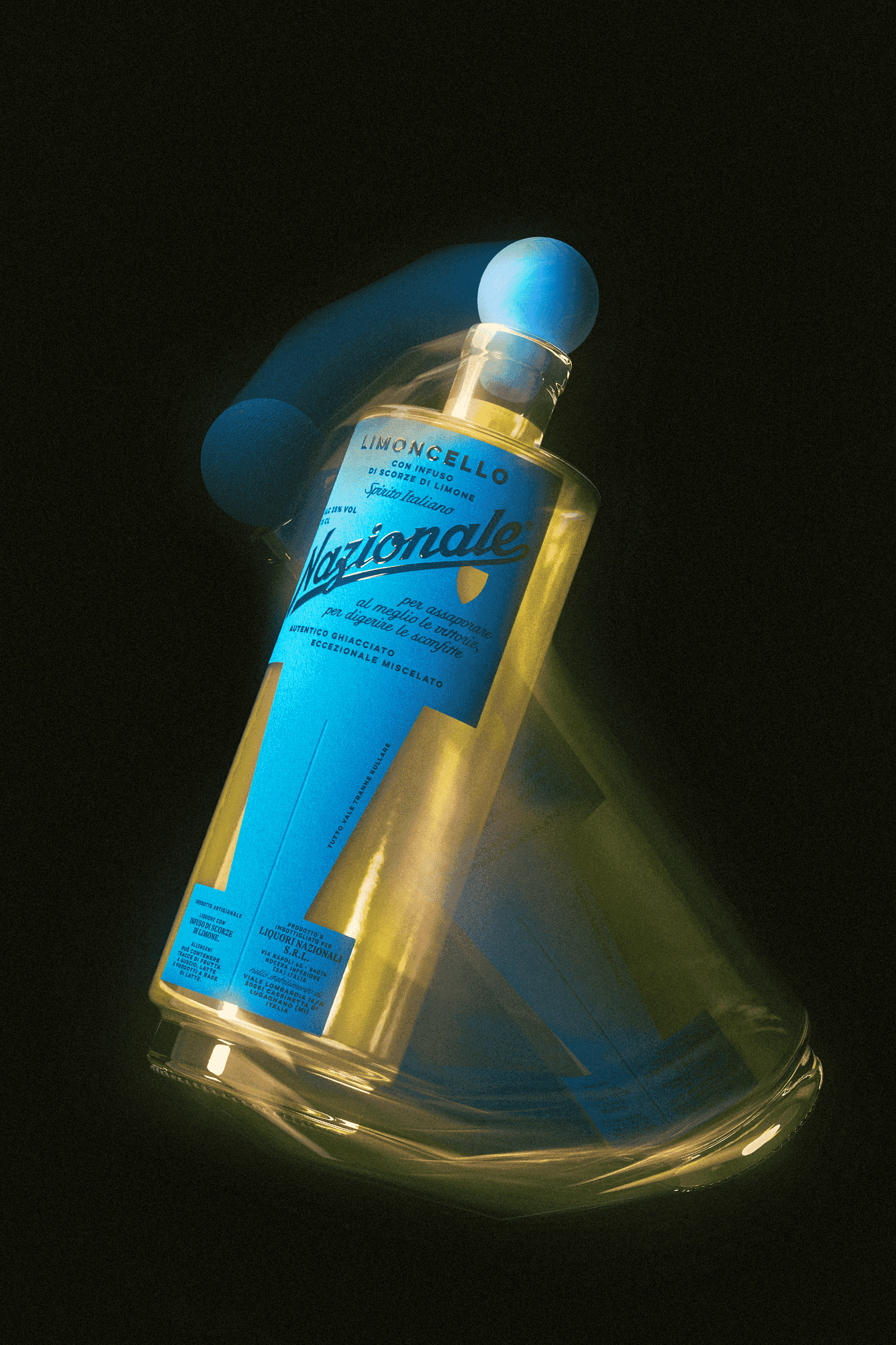 Nazionale Limoncello liquore al limone ghiacciato