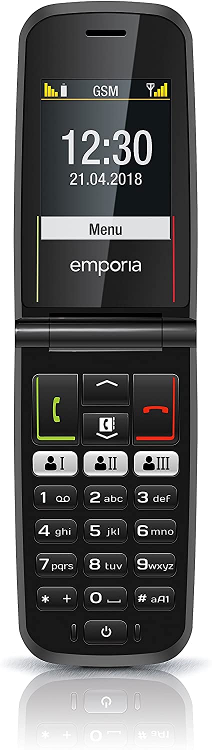 Emporia Flip Telefono conchiglia champagne 2.2" tasto SOS