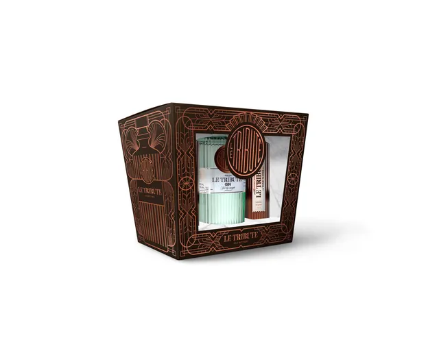 LE TRIBUTE Gift Packs Gin + 2 Acque Toniche Set Regalo
