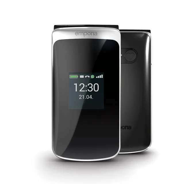 Emporia Touch Smart.2 telefono conchiglia 4G nero 8GB