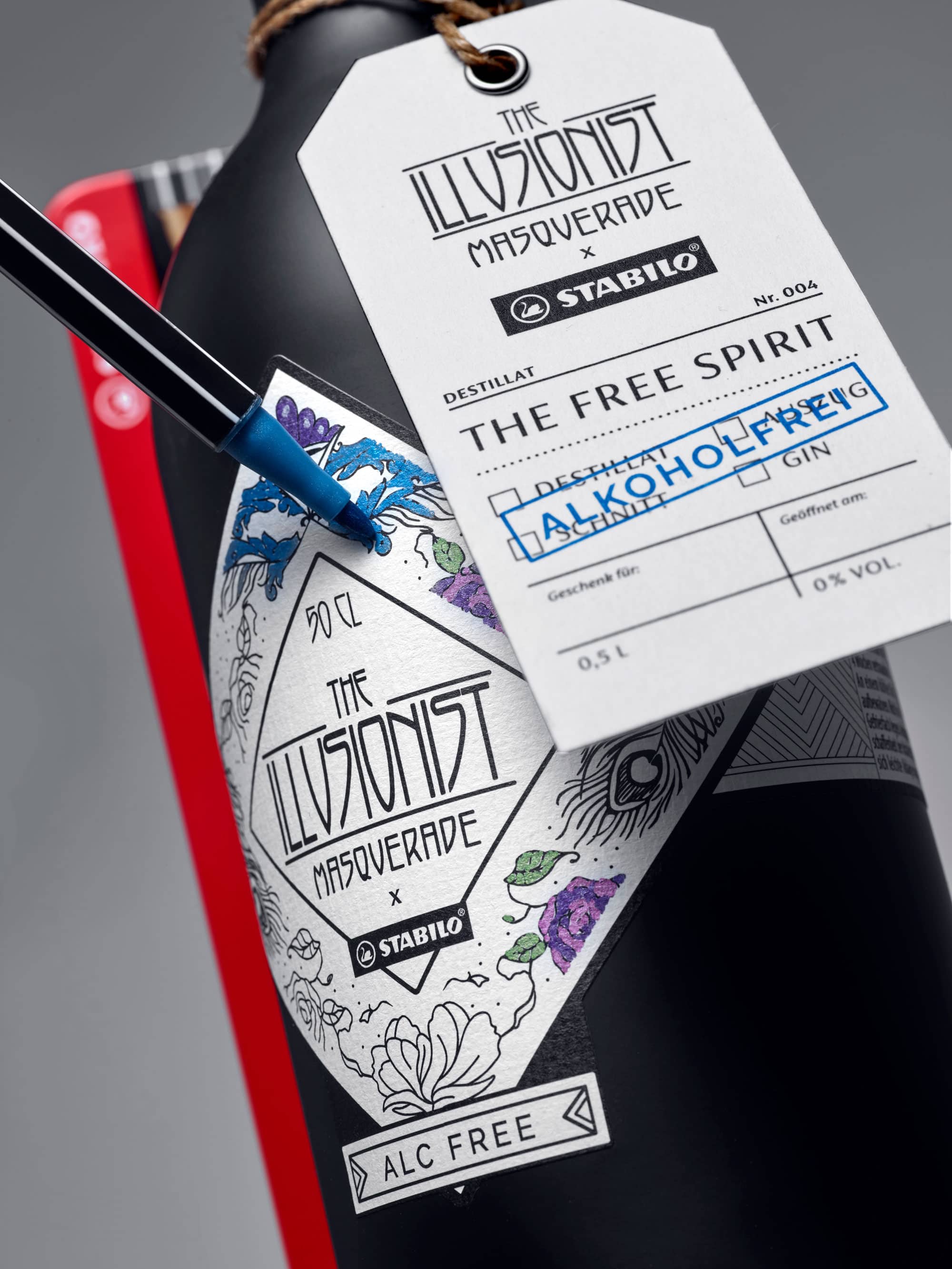 The Illusionist Masquerade Analcolico 500ml x Stabilo 0%