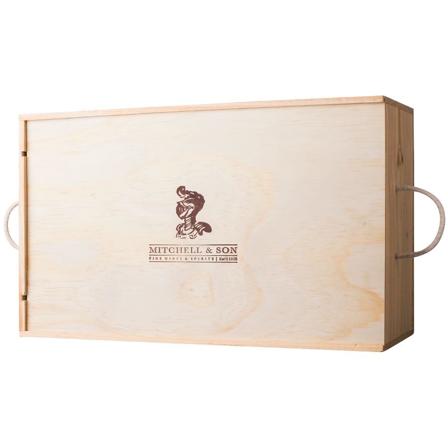 Mitchell & Son Box 12 bottiglie cassetta vino in legno di pino