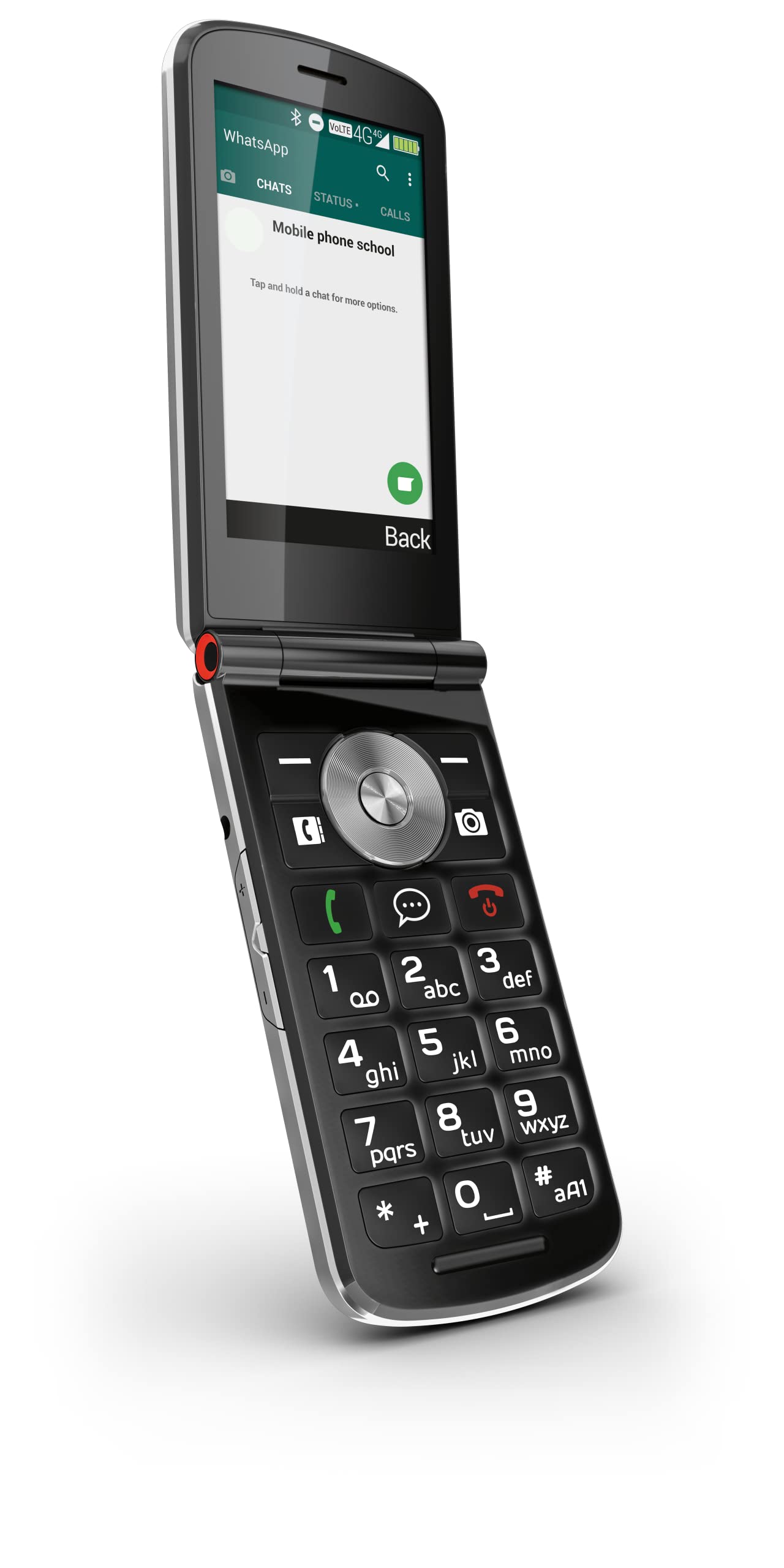 Emporia TOUCHsmart.2 telefono conchiglia 4G nero WhatsApp