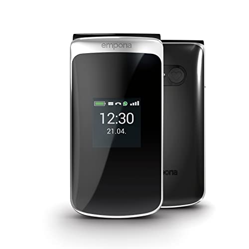Emporia TOUCHsmart.2 telefono conchiglia 4G nero WhatsApp