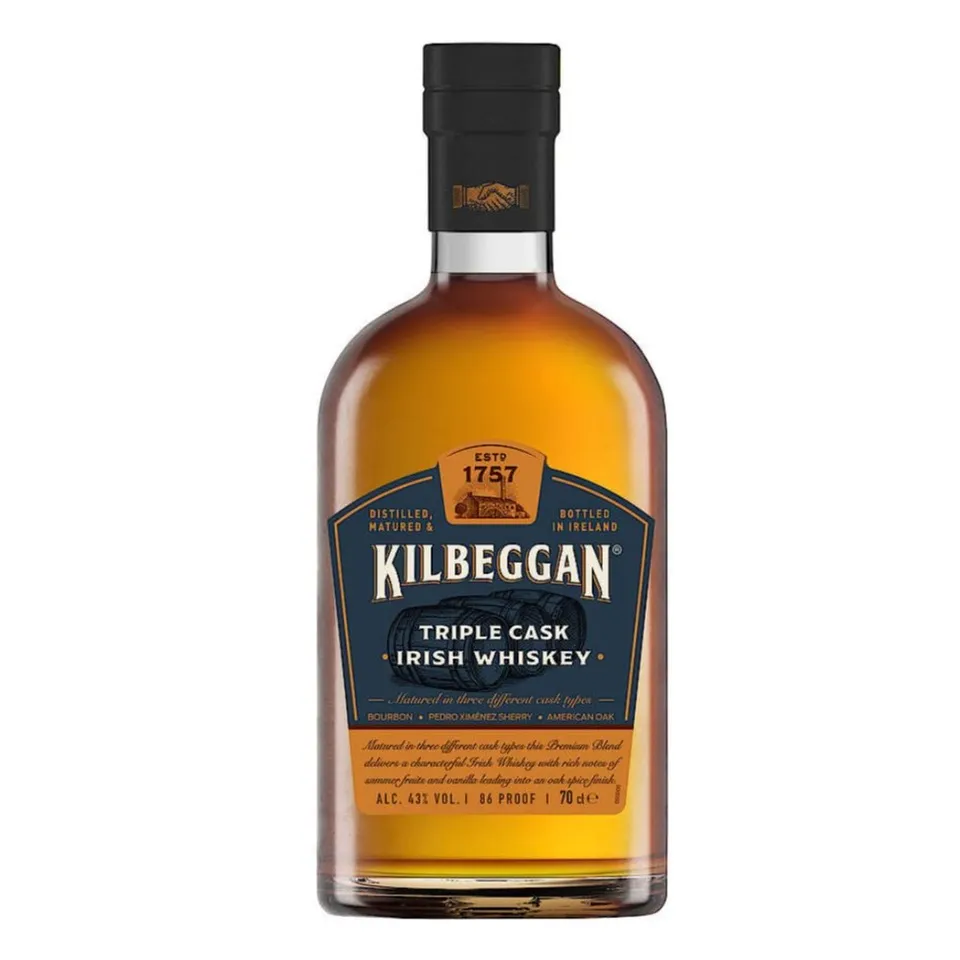 Kilbeggan Triple Cask Whiskey Irlandese 700ml vaniglia