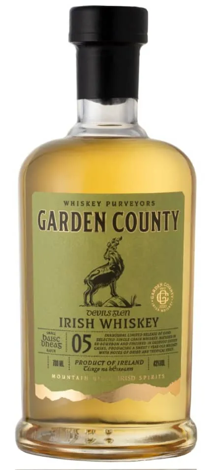 Garden County Distillery 5yo Single Grain Whiskey Irlandese 43%