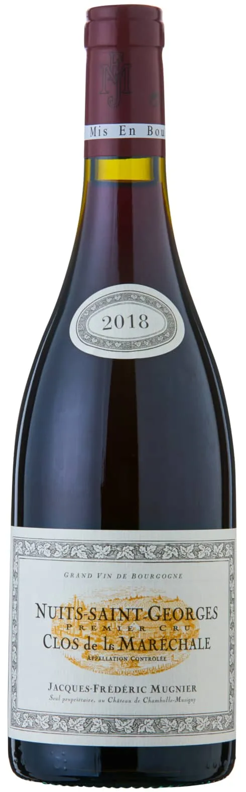 Mugnier Clos de la Marechale NSG 1er Cru vino rosso 2021 Borgogna