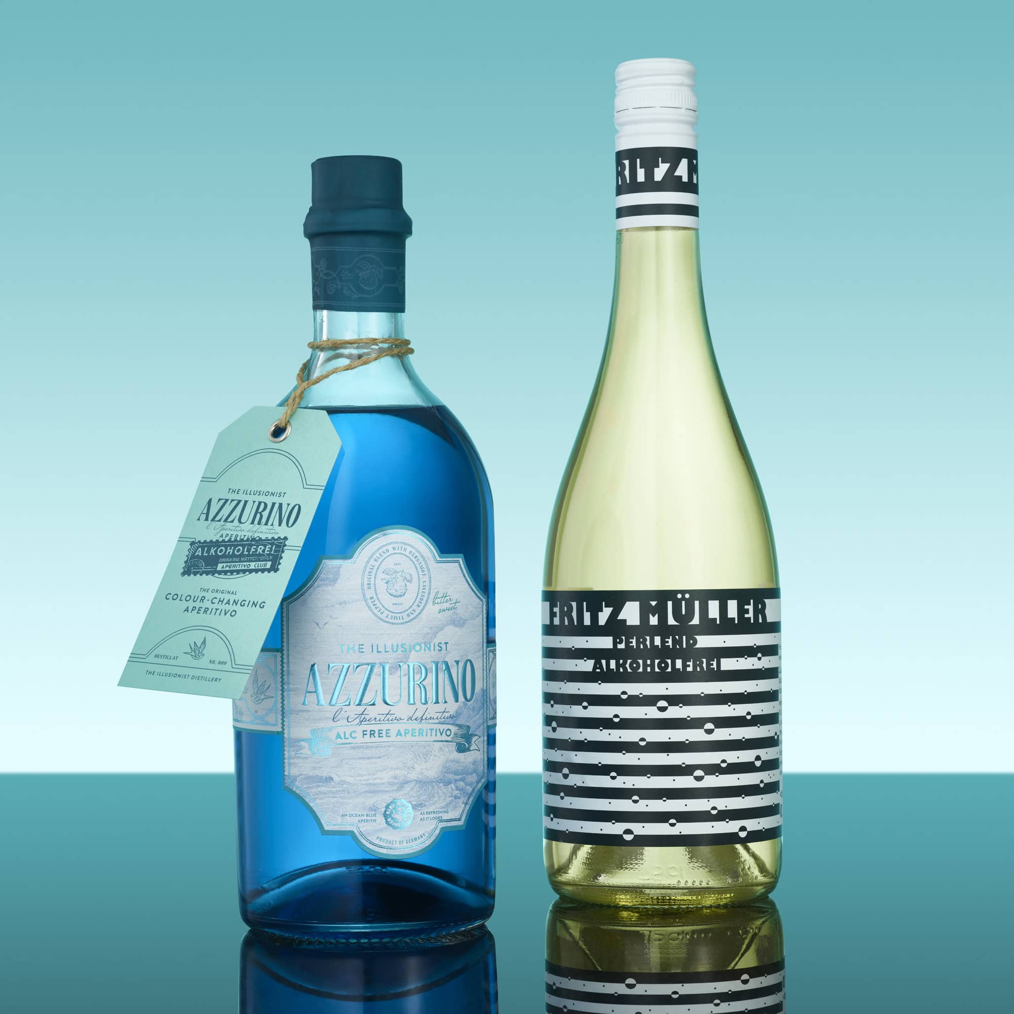 The Illusionist Azzurino Kit Spritz Analcolico 2,2L Bergamotto