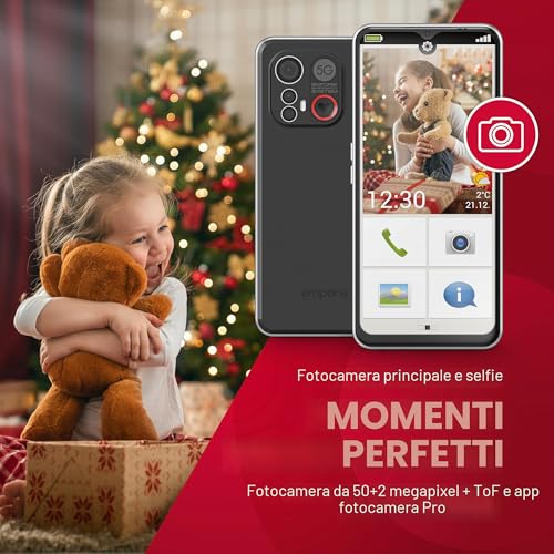 Emporia SMART.6 smartphone 5G 128GB 50MP NFC SOS