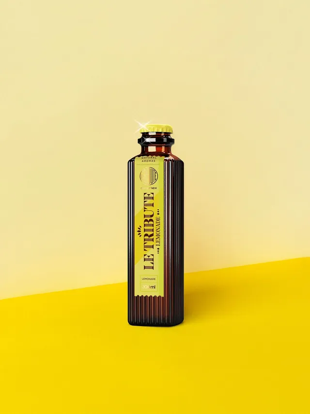LE TRIBUTE Lemonade limonata con gas 4 pack mixer gin naturale
