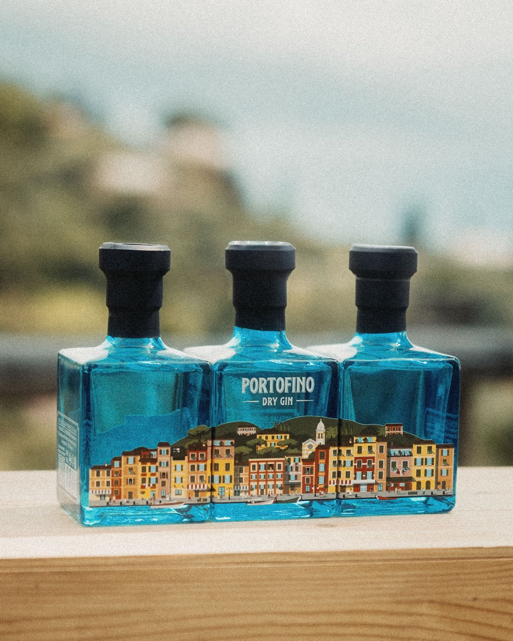 Portofino Gin Panorama Set Dry Gin 3x100 ml 21 Botaniche