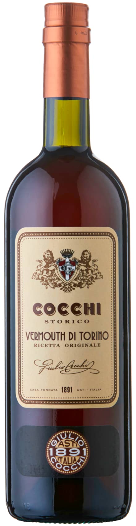 Cocchi Vermouth di Torino vermouth rosso moscato ed erbe 1891