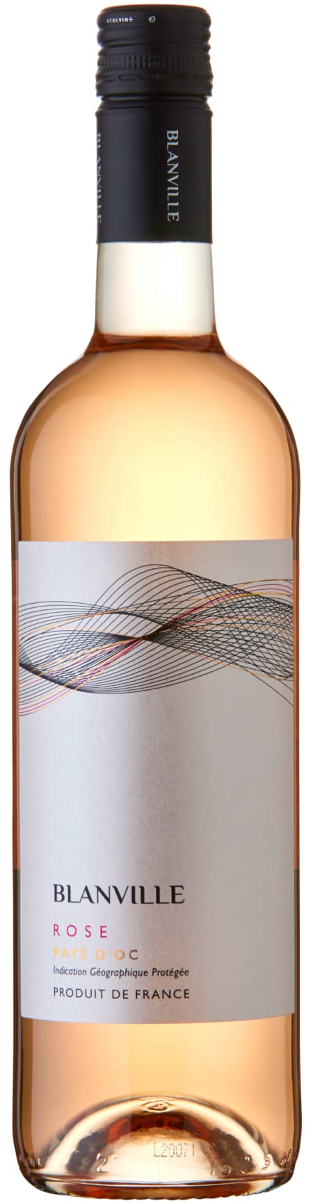 Blanville Rosé Pays d'Oc Vino Rosato Fresco Vegano