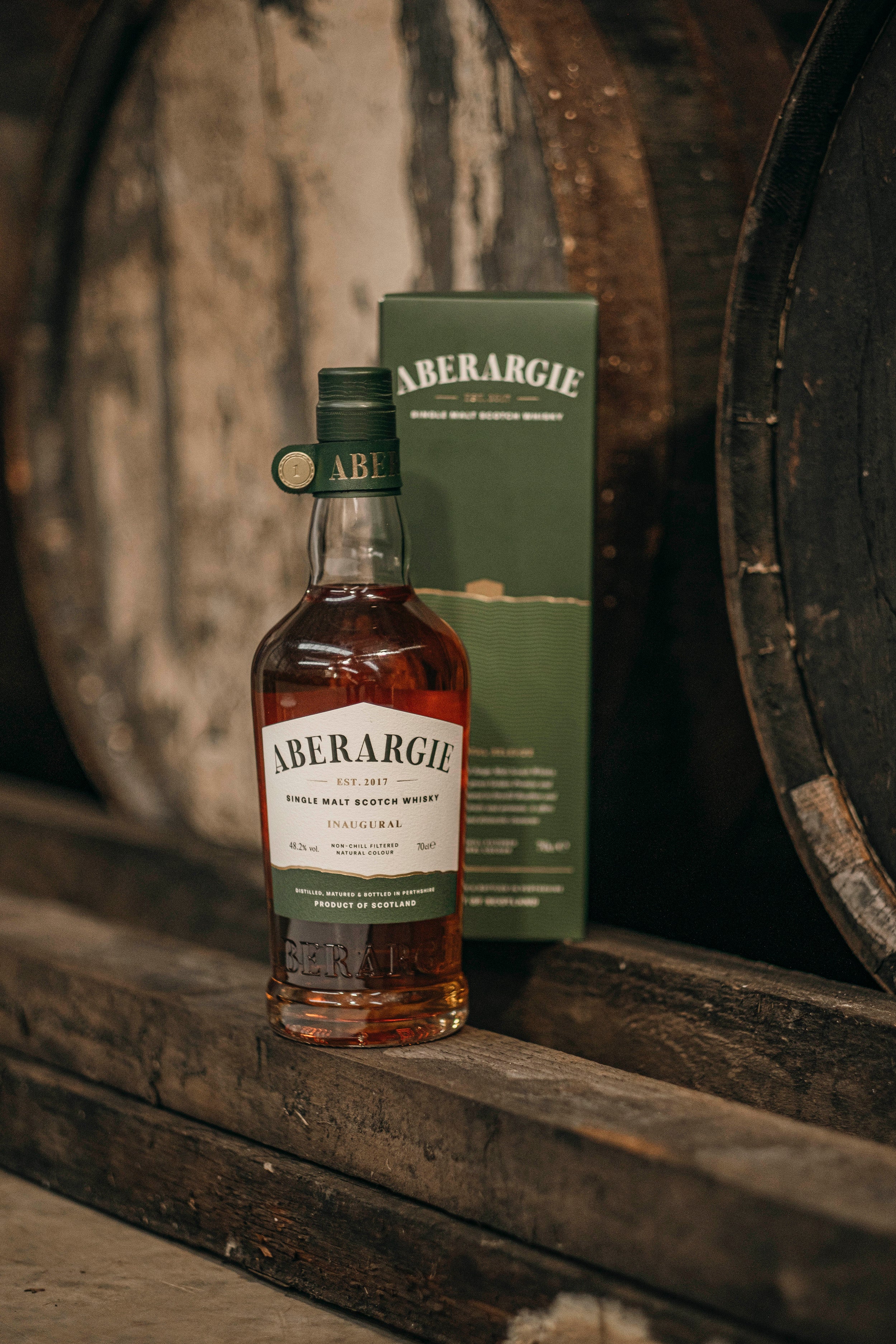 Aberargie Inaugural single malt whisky 70cl 48,2% sherry