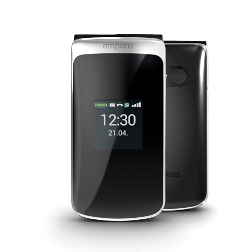 Emporia Touch Smart.2 telefono conchiglia 4G nero 8GB