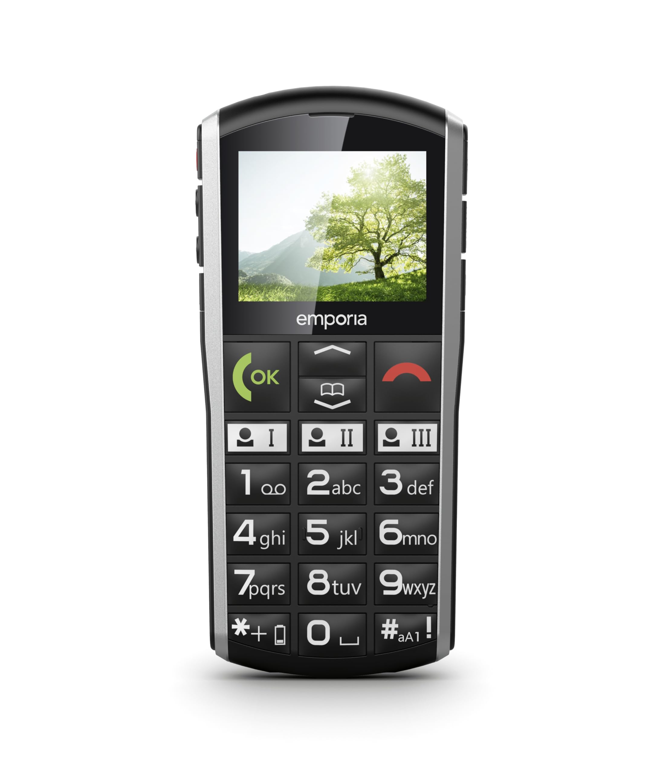 Emporia Simplicity LTE telefono con tasti nero tasti grandi SOS
