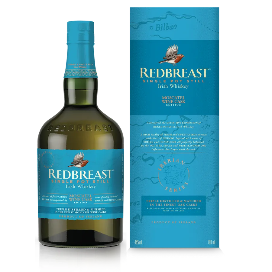 Redbreast Moscatel Wine Cask Irish Whiskey Single Pot Still 46%