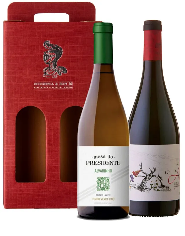 Iberian Treasures confezione vino 2 bottiglie Rioja Alvarinho