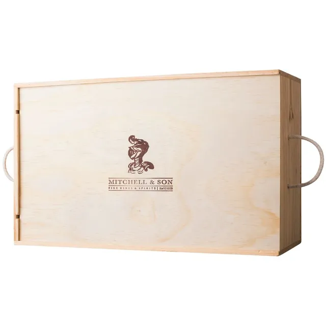 Mitchell & Son Box 12 bottiglie cassetta vino in legno di pino