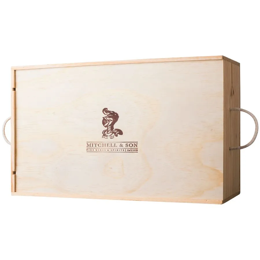 Mitchell & Son Box 12 bottiglie cassetta vino in legno di pino