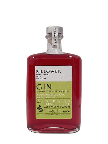 Mitchell & Son Killowen Blackberry Rosemary Orange Gin rosa