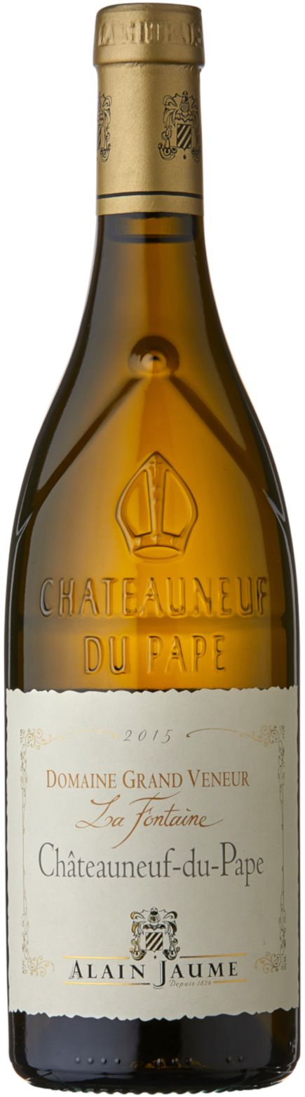 Grand Veneur La Fontaine Châteauneuf vino bianco Roussanne
