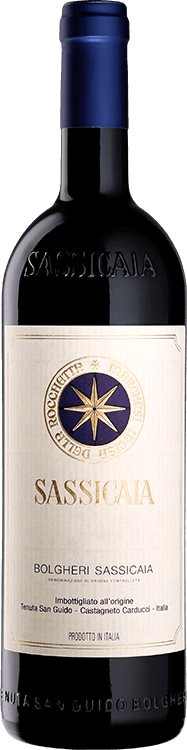 Sassicaia 2022 vino rosso Bolgheri cabernet collezione