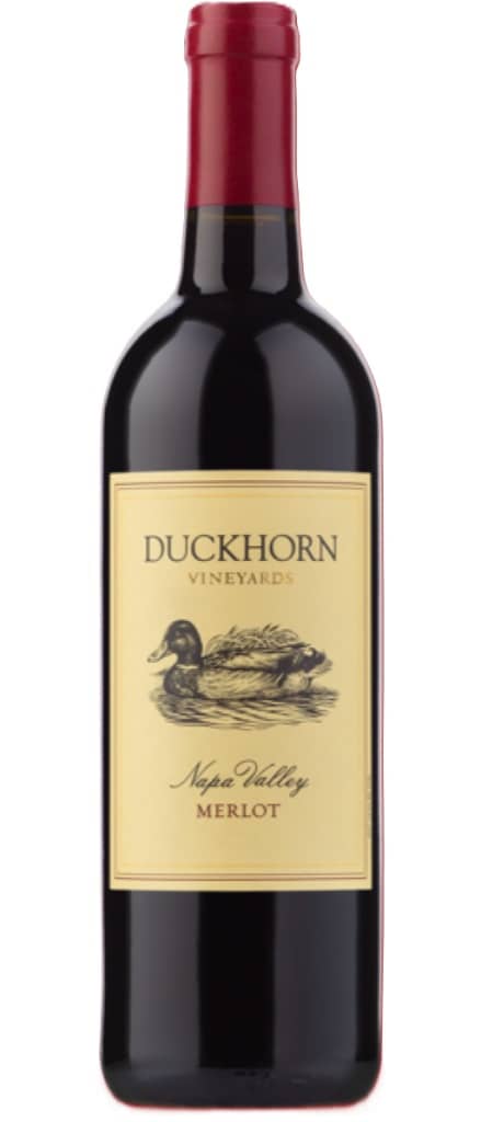 Duckhorn Vineyards Merlot vino rosso Napa bottiglia
