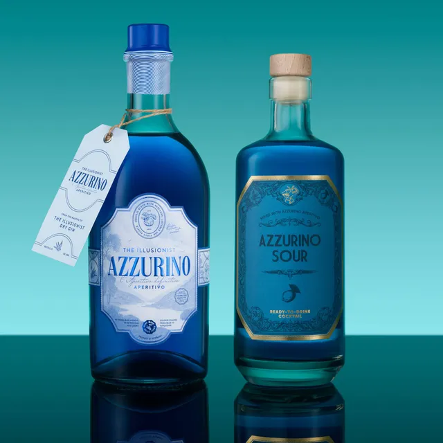 The Illusionist Azzurino Sour RTD Bundle aperitivo 70cl+50cl