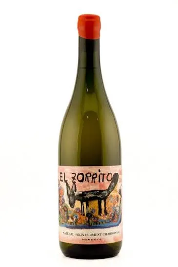 Santa Julia El Zorrito vino orange Chardonnay Mendoza bio