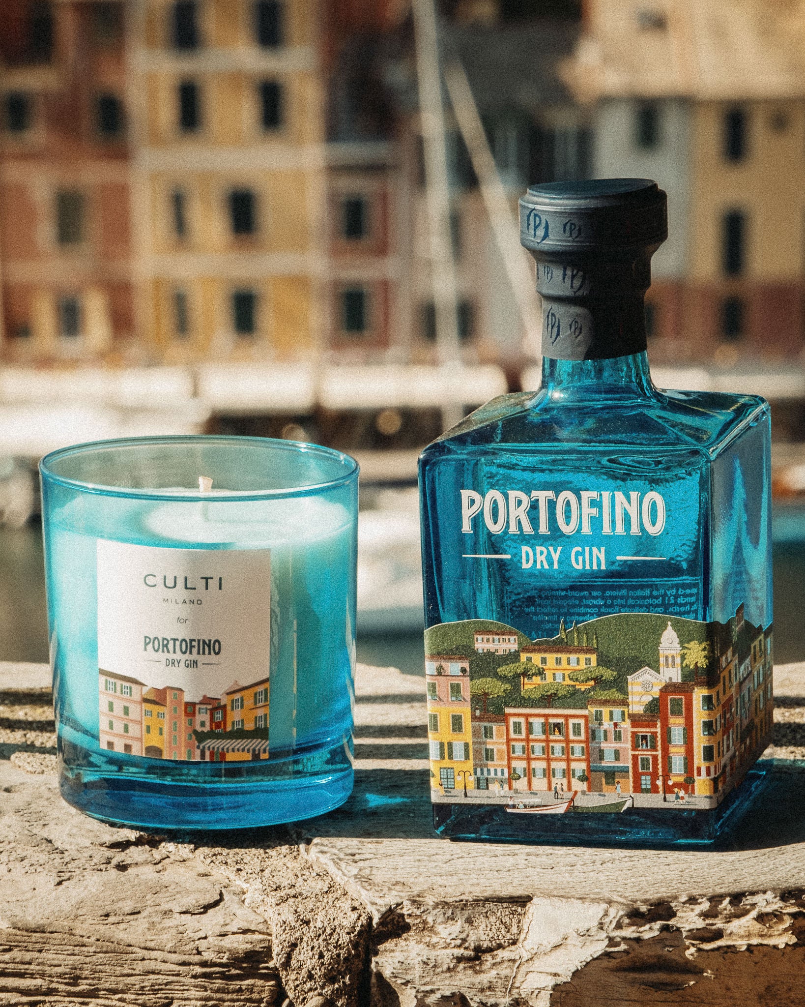 Portofino x Culti Milano candela profumata 270 g limone ginepro