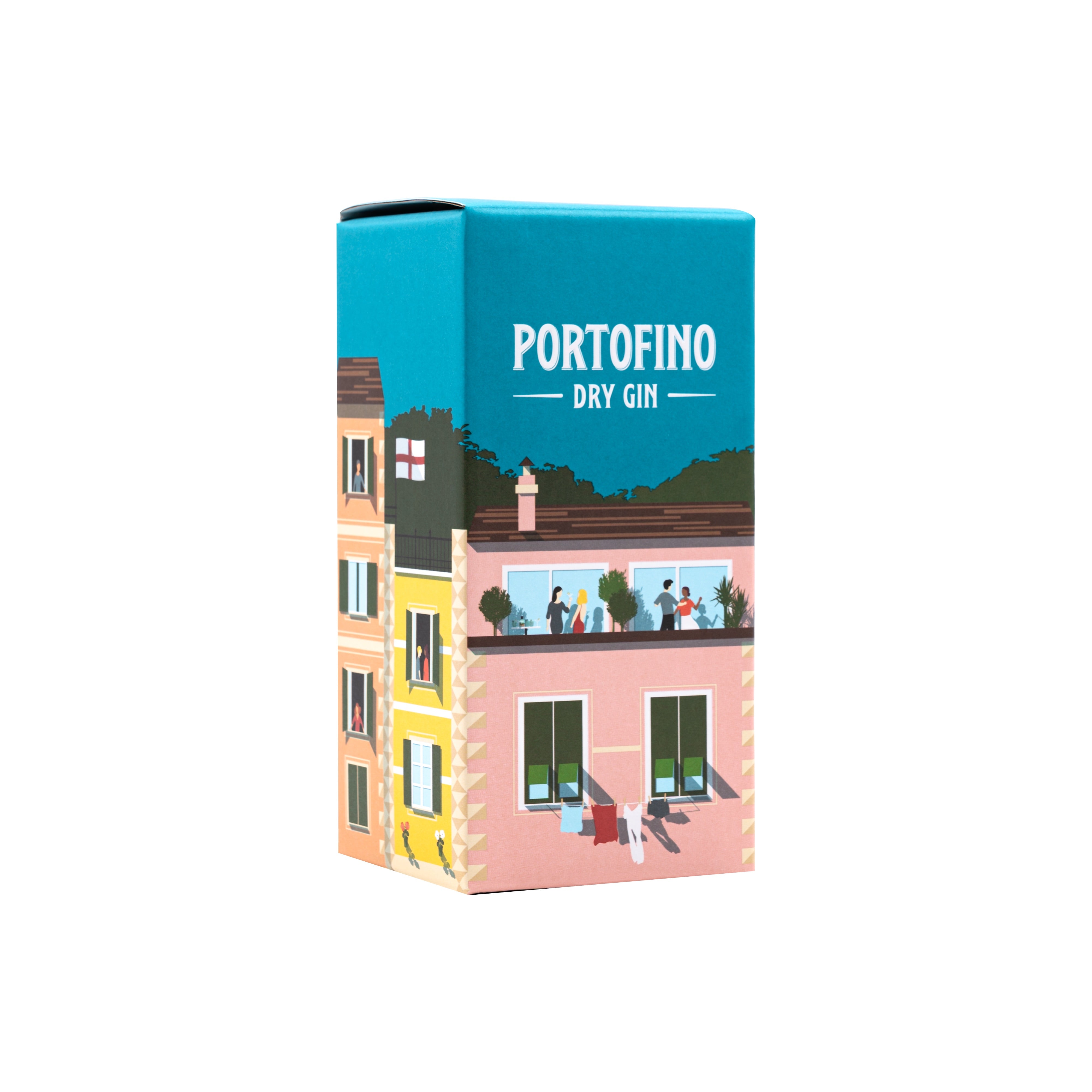 Portofino Gin Dry Gin 500 ml con Astuccio Mediterraneo