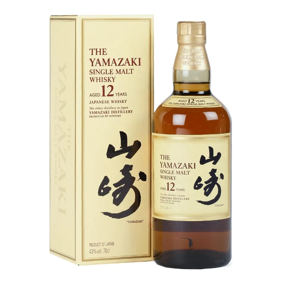 Yamazaki 12 Anni Single Malt Whisky Giapponese Mizunara