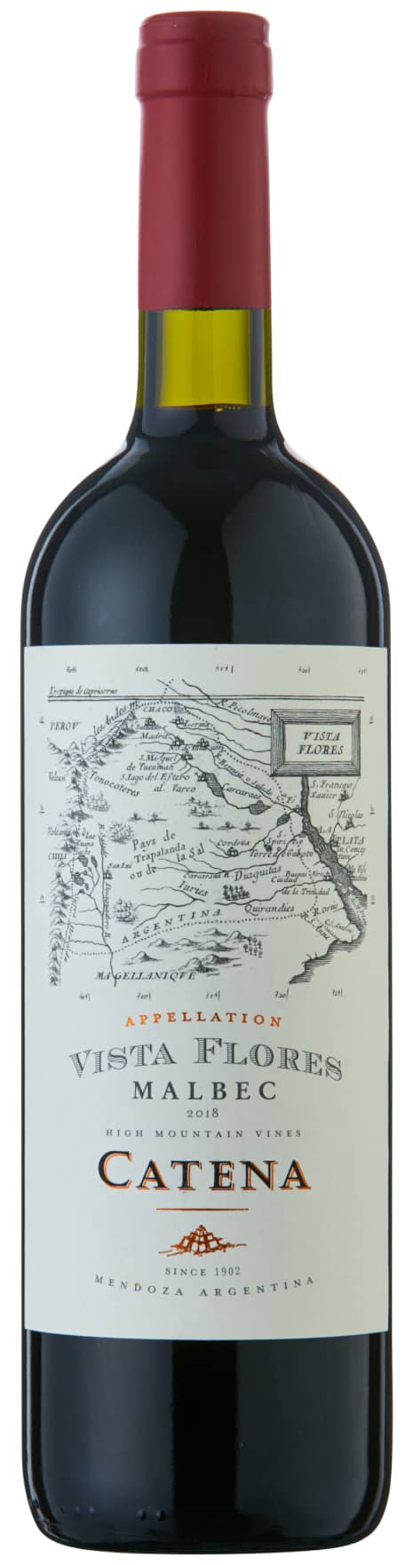 Catena Vista Flores Malbec vino rosso Argentina corposo