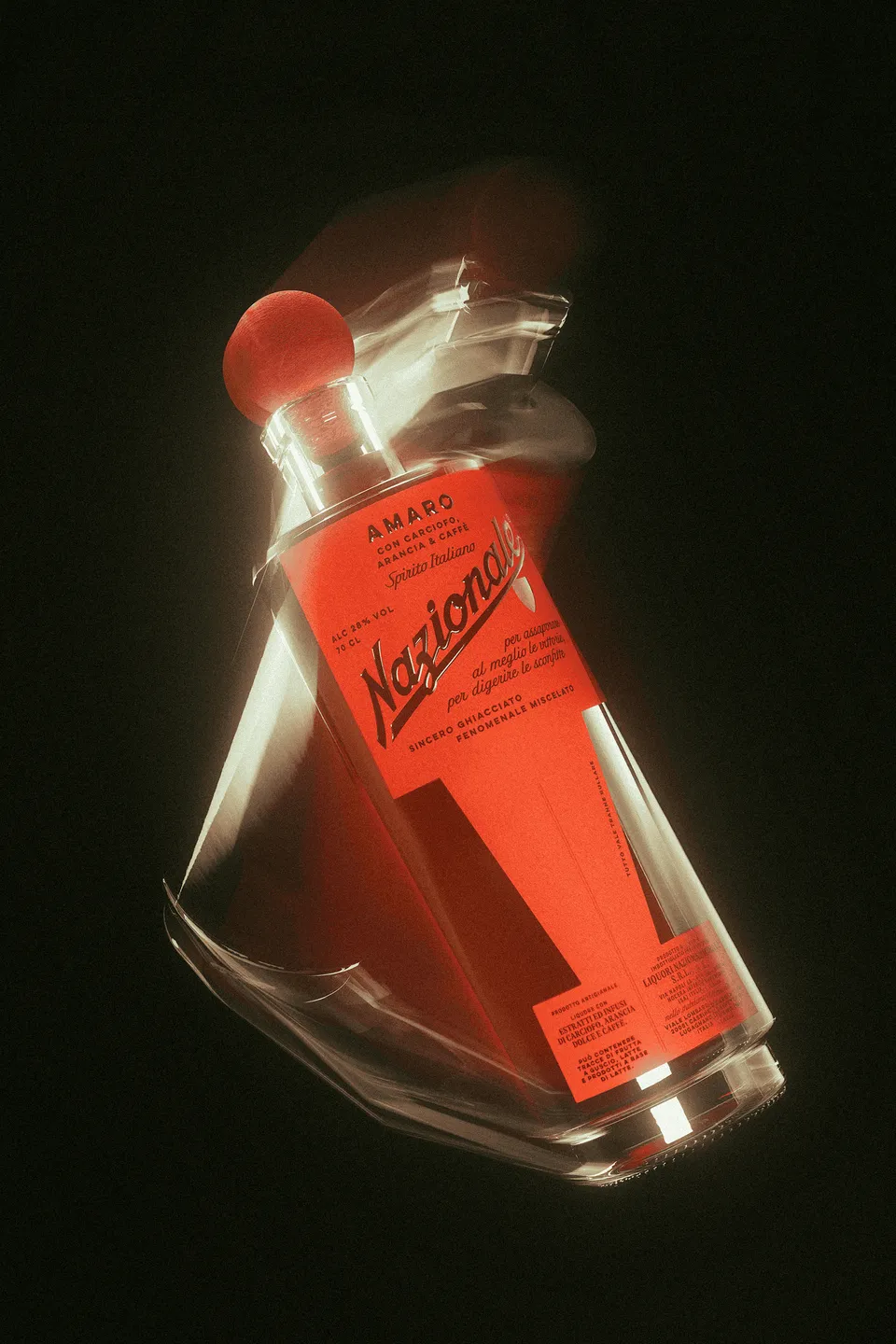 Nazionale Amaro liquore italiano arancia e caffè