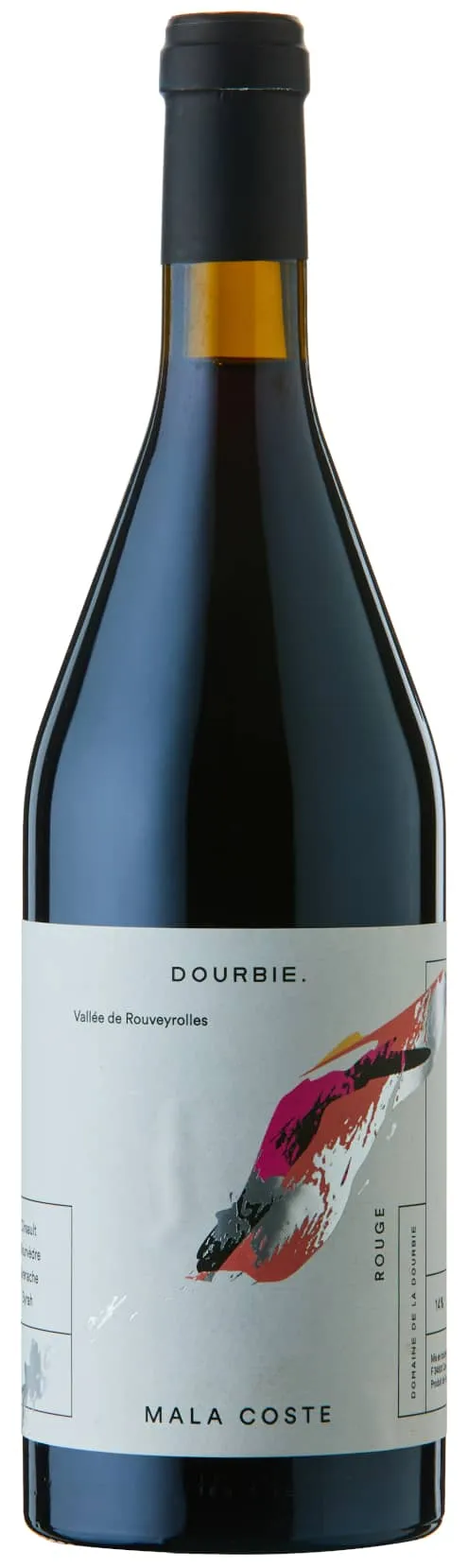 Dourbie Mala Coste Rouge Vino Rosso Bio Bottiglia
