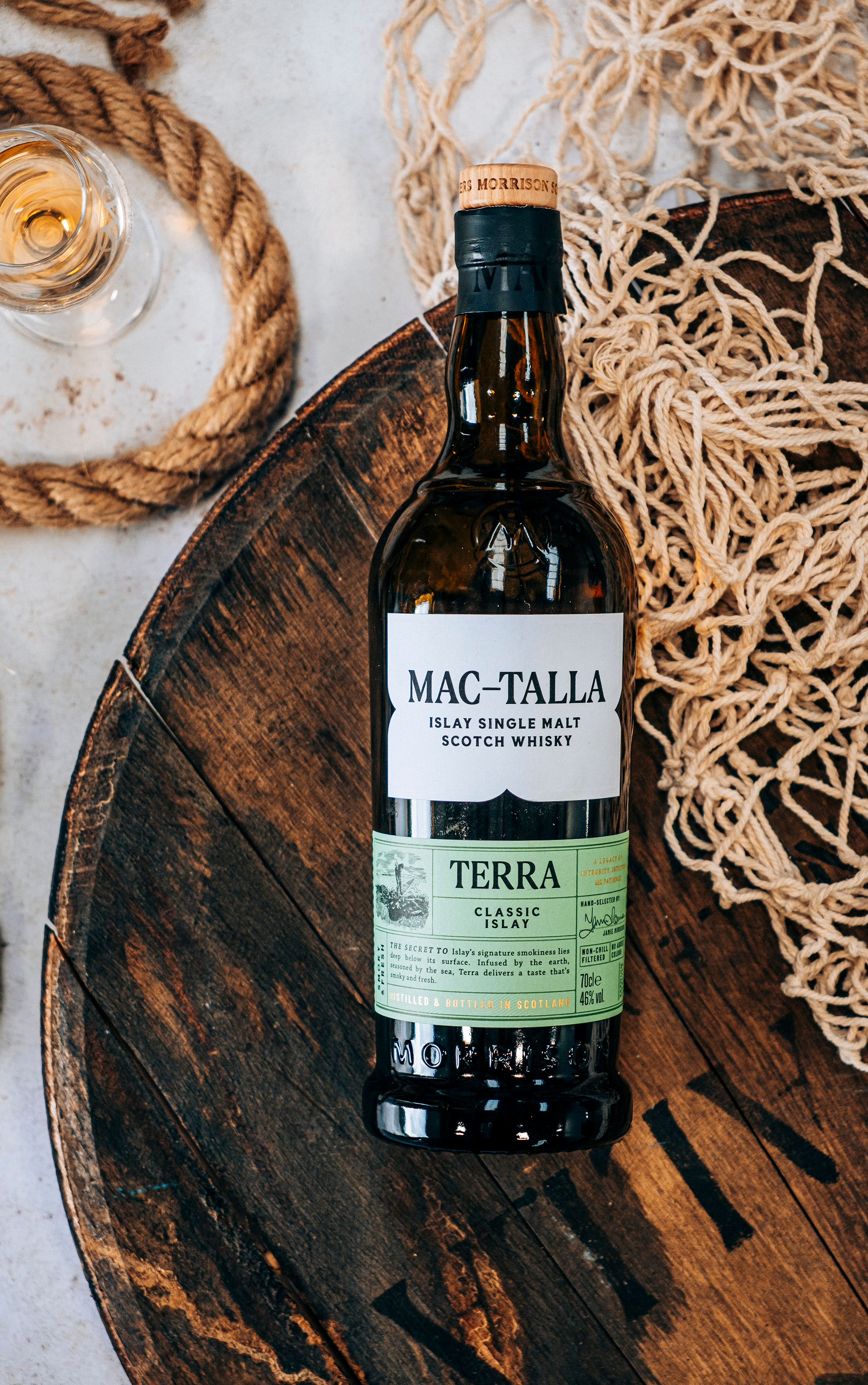 Mac-Talla Terra single malt whisky Islay 46% torbato