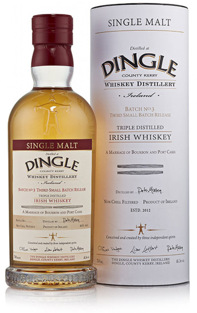Dingle Single Pot Still Batch 3 Whiskey Irlandese Bottiglia