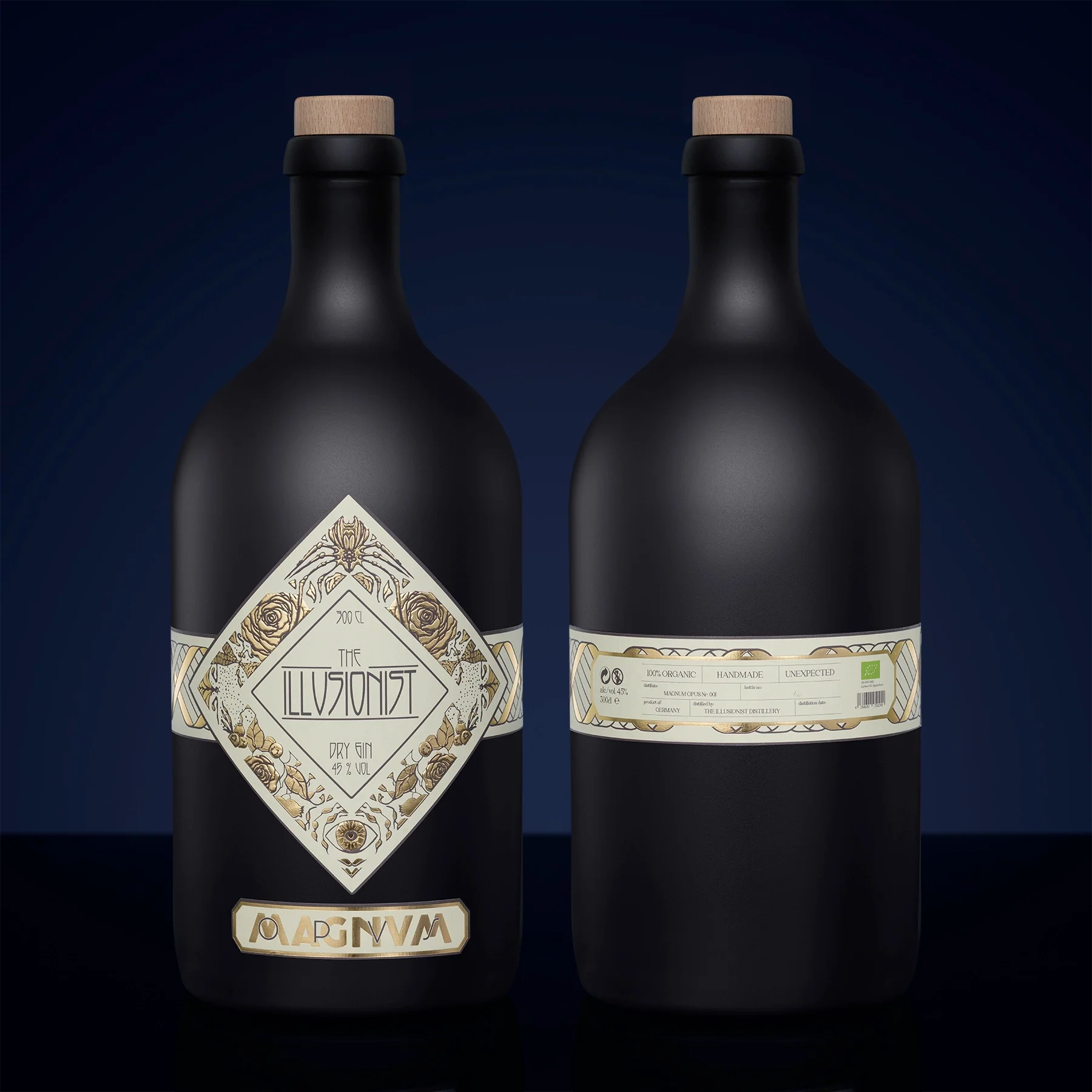 The Illusionist Magnum Opus Dry Gin 3L 45% con Pipetta